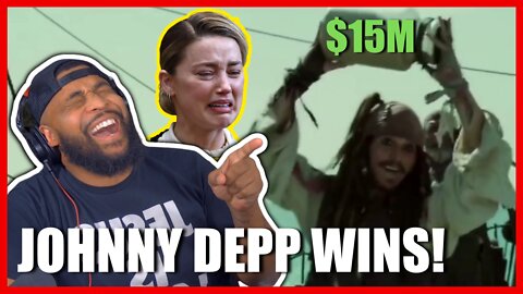 Johnny Depp WON!