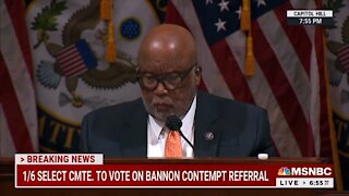 PHONY JAN 6th COMM HOLDS BANNON IN CONTEMPT VOTE!