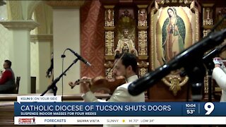 Diocese of Tucson closing churches for 1 month to curb spread of COVID-19
