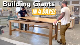 I Really Thought We Could Do It || Building Giant Tables