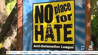 Hundreds Walk Against Hate in support of The Anti-Defamation League