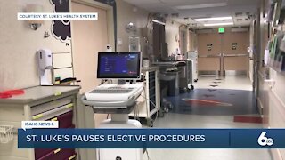 Idaho healthcare systems pausing elective surgeries, closing doors earlier