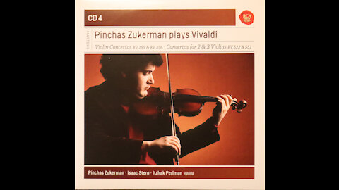 Antonio Vivaldi - Concertos For 2 And 3 Violins - Pinchas Zukerman (1976-1982)