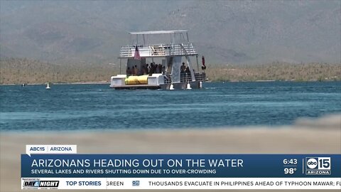 Arizonans headed out to the water for Memorial weekend
