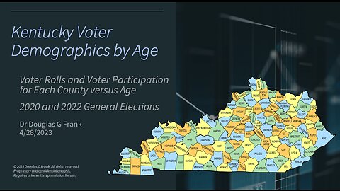 Kentucky County General Elections by Voter Age (2020 and 2022) v2