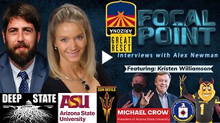 The Great Reset Agenda Is Being Coordinated By ARIZONA'S Shadow Gov't Deep State Operative, ASU President & CIA In-Q-Tel Chair, MICHAEL CROW! The State Destroying America ALSO Has The ONLY Solution To TAKE HER BACK!