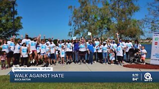 'Walk against hate' held in Boca Raton