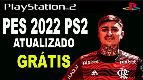 PES 2022 PS2 eFootball 2022 PS2 ISO  COM BRASILEIRÃO SERIE A e B ✓👍 