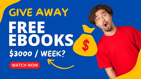 Can You Really Make $3000 Per Week Giving Away Free Ebooks? (Updated 2023)