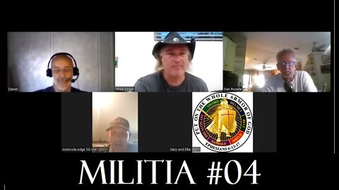 National Militia Zoom Meeting #04 - Organizing The Militia