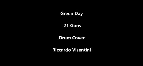 Green Day - 21 Guns - Drum Cover