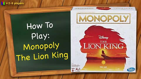 How to play Monopoly The Lion King