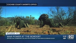 Republican lawmakers calling for action from Gov. Ducey at the border