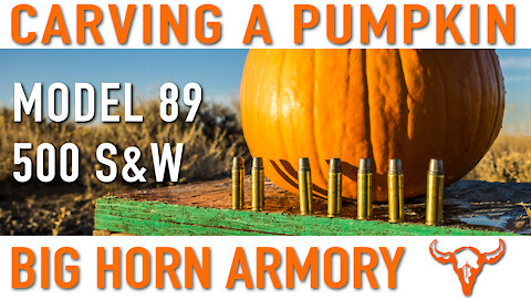 Pumpkin Carving with a Model 89 – Big Horn Armory