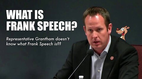 #59 ARIZONA CORRUPTION EXPOSED: Rep. Travis Grantham Doesn't Know What Frank Speech Is - How Can He Call Himself A Conservative? Do You Still Wonder Why AZ Is A Hot Mess?