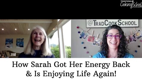 How Sarah Got Her Energy Back & Is Enjoying Life Again!