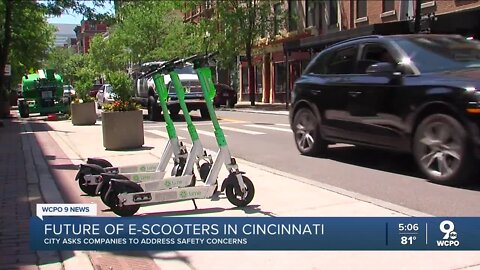 E-scooter companies given 90 days to address complaints in Cincinnati