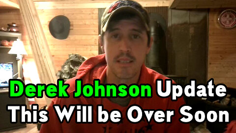 Derek Johnson Shocking! "This Will be Over Soon"! - Video