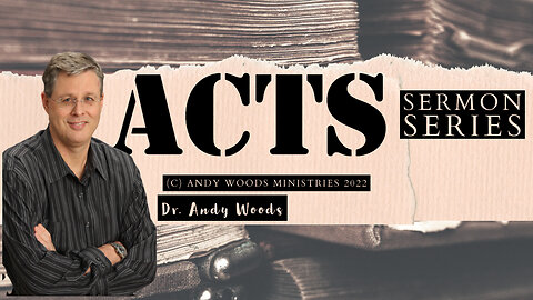Acts 025 - The Holy Spirit's Power. Acts 4:1-12. Dr. Andy Woods. 9-13-23.