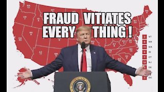 Fraud Vitiates Everything! Q: Conspiracy No More! Decertify AZ+GA! Conduct New Elections! Buckle Up!