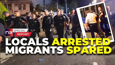 NY Police Thugs Arrest Protesters of Illegal Immigrant Invaision. Next News Network 9-22-2023
