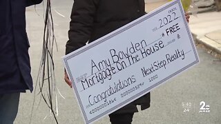 Teacher wins free mortgage for a year