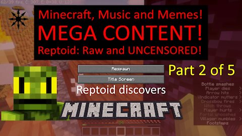 RDM - Minecraft, Music and Memes. MEGA CONTENT! - Part 2 of 5.