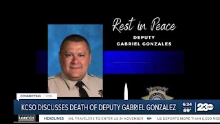 Kern County Sheriff Donny Youngblood discusses Deputy Gabriel Gonzalez's death