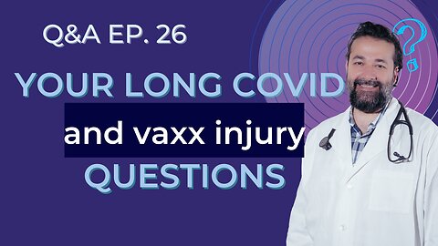 Nicotine patches, sunlight, breathing, cough, ANTIHISTAMINES in long covid and more Q&A with Dr. Haider