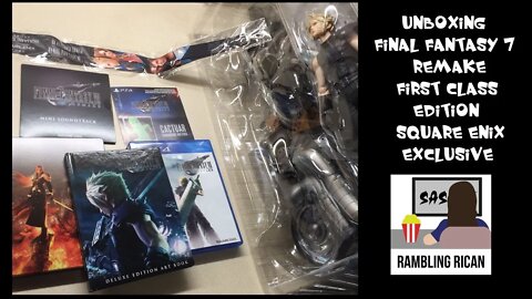 Unbox: Final Fantasy 7 Remake First Class Edition