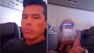 Viral Video Shows Elderly Couple Recoiling From Maskless Man