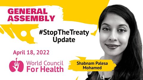 #StopTheTreaty Update with Shabnam Palesa Mohamed and Dustin Bryce