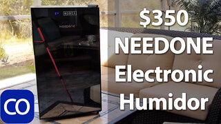 NEEDONE $350 Electronic Humidor Review 250 Cigar Capacity