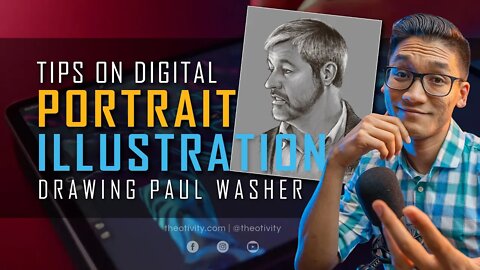 Quick Tips on Digital Portraits in Procreate | Drawing Paul Washer