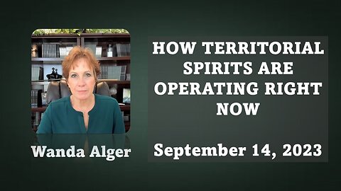 HOW TERRITORIAL SPIRITS ARE OPERATING RIGHT NOW