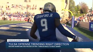 Tulsa Offense Trending Right Direction