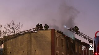 Three firefighters killed in Baltimore fire early Monday