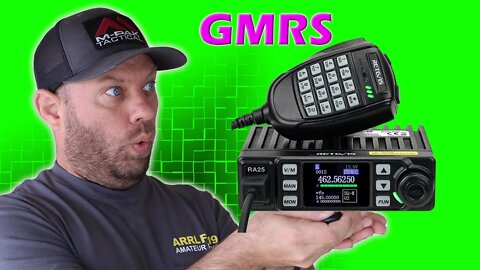 Retevis RA25 GMRS Compact 25w Mobile Radio - LOOK!