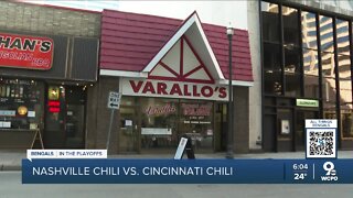 Battle between Nashville and Cincinnati's chili