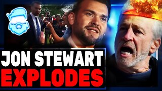 Jon Stewart Just Got Filmed SCREAMING At Veteran Over The PACT Act! Jack Posobiec Saves The Day