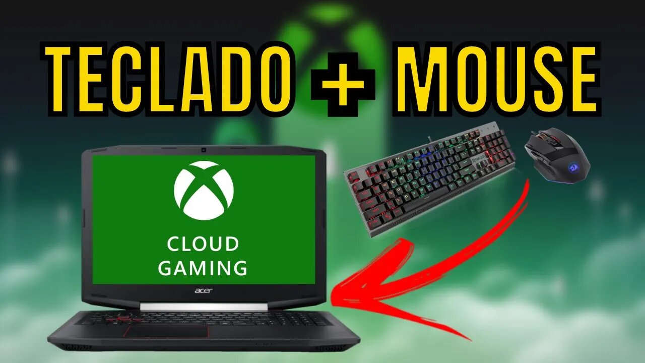 HOW TO PLAY in XCLOUD with KEYBOARD and MOUSE ??? 