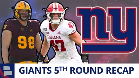 Giants Draft LB Micah McFadden & DT DJ Davidson In The 5th Round Of The 2022 NFL Draft | Giants News