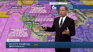 Scott Dorval's Idaho News 6 Forecast - Monday 1/3/22