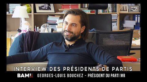 Interview des présidents de partis : Georges-Louis Bouchez (MR)