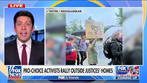 What He Saw at Justice Kavanaugh's House During Pro-Abortion Protests