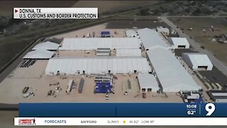 Local Arizona officials expect tent-like migrant facilities