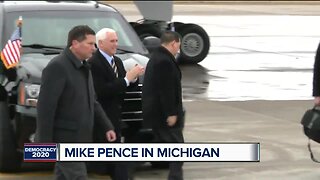 Mike Pence visiting Michigan today