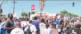 Protests against police brutality continue