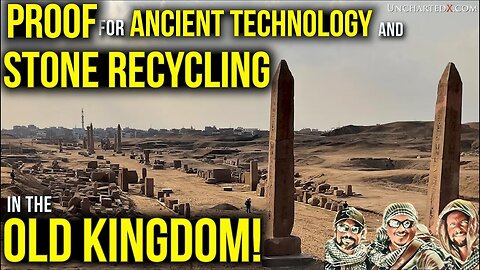 PROOF the Ancient Egyptians were Recycling ANCIENT Artifacts in the Old Kingdom!
