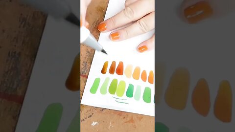 WIESBRANDT ALCOHOL MARKER SWATCHES #alcoholmarker #COLORSWATCH #markers